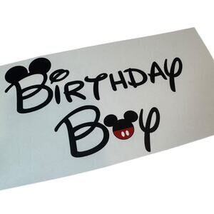 Birthday Boy Heat Transfer
